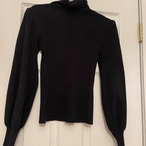 Love Tree Classic Black Turtleneck Sweater